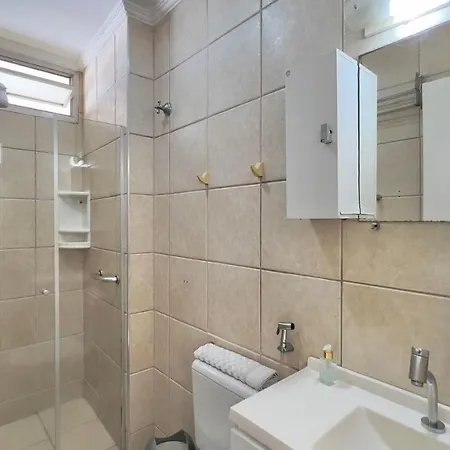Flat No Boulevard Center Com Piscina E Sauna Guaruja Exterior photo